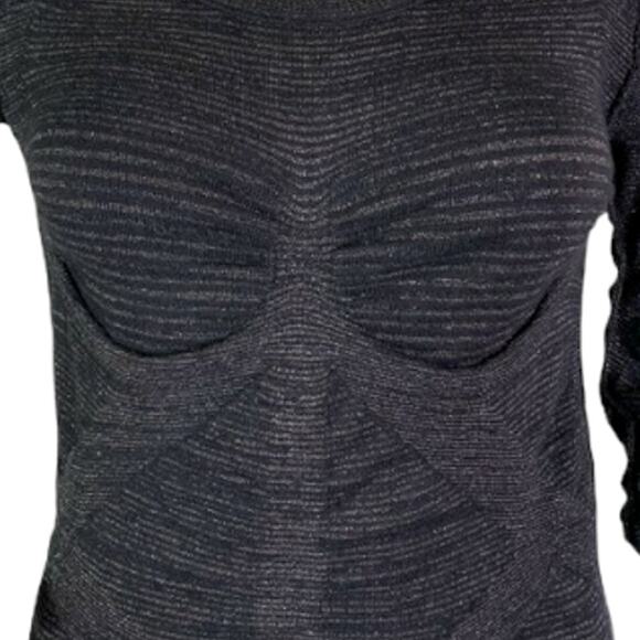 All Saints Brown Sparkle Dress | Size 8 - Picture 2 of 6